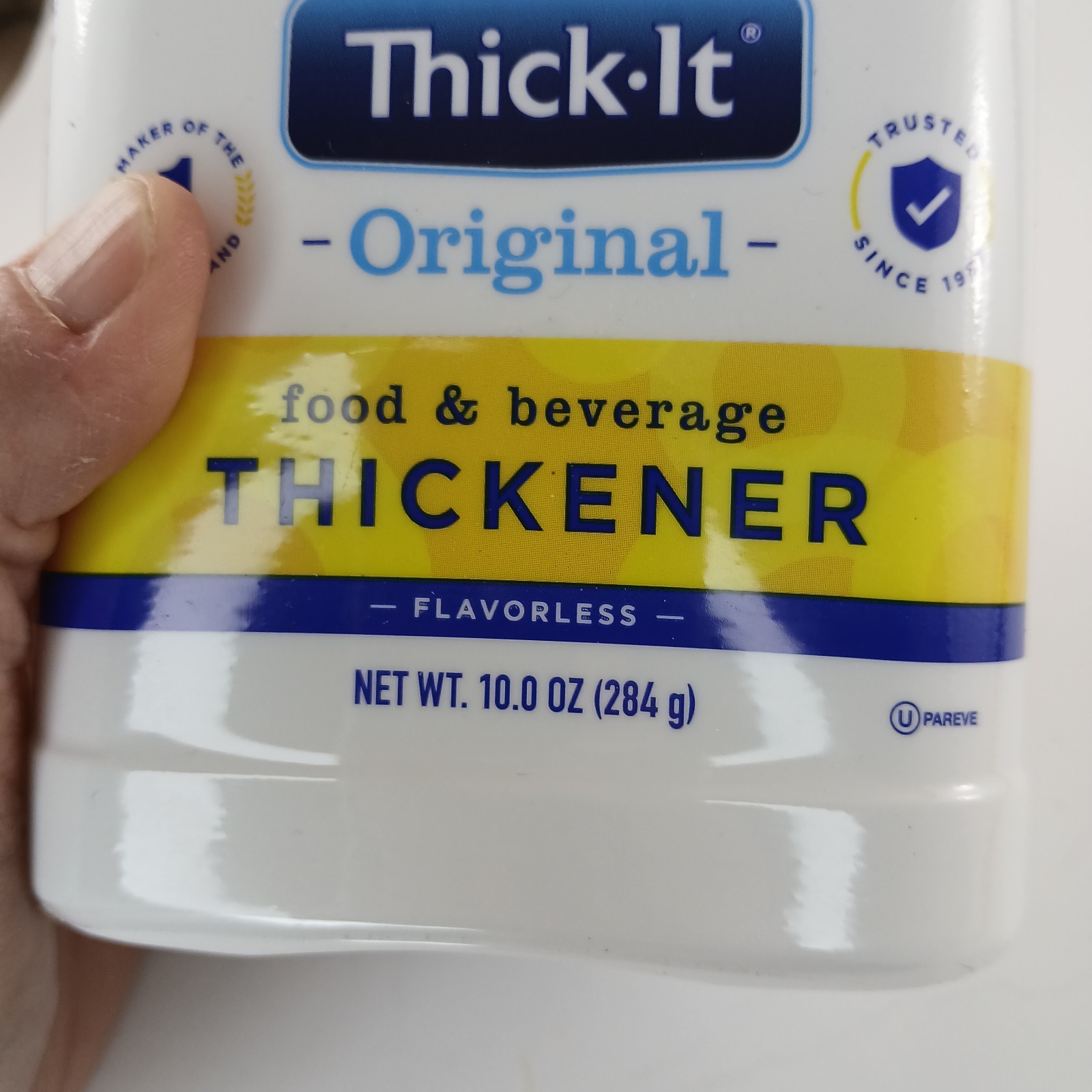 Thick-It Original Food & Drink Thickener Unflavored 10 oz. Canister Exp 10/2026