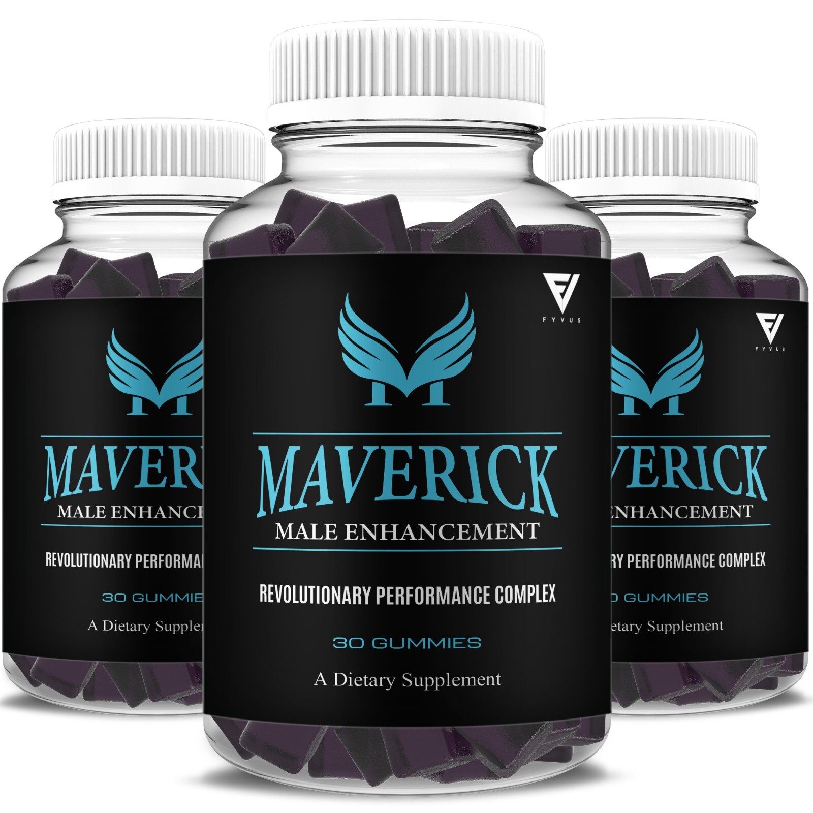 (3 Pack) Maverick Maximum Performance Supplement Maverix Gummy (3 Month Supply)