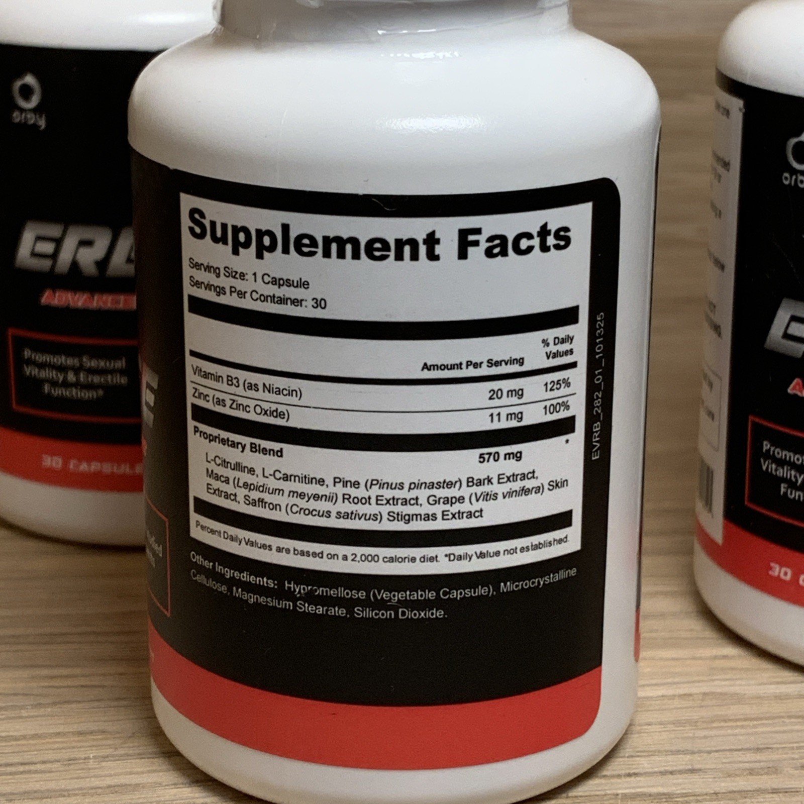 6-Pack Ereforce Pills for Men, Ere Force for Male Health Support – 180 Capsules