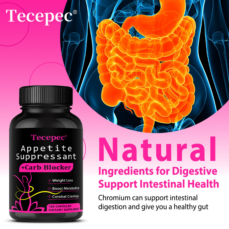 Appetite Suppressant + Carb Blocker Weight Loss Complex Burn Low Keto