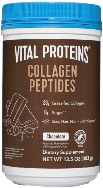 Vital Proteins Collagen Peptides Chocolate Flavor Dietary Supplement – 13.5oz
