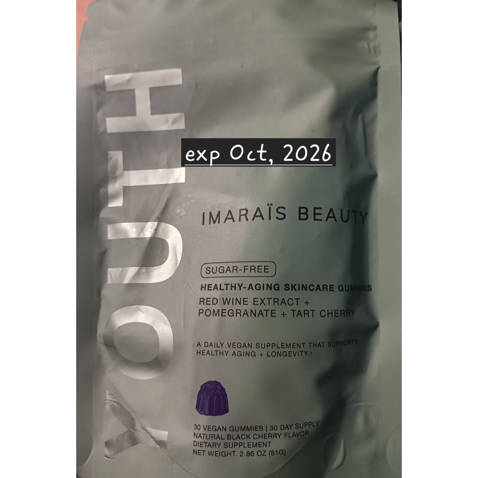 Imarais Beauty Gummies Vitamins (Lot of 3) Diff Ones Clarity, Youth & Nourish