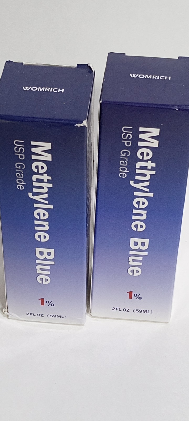 Methylene Blue 1% USP Grade Liquid Supplement 2 fl oz Lab & Aquarium Use Only