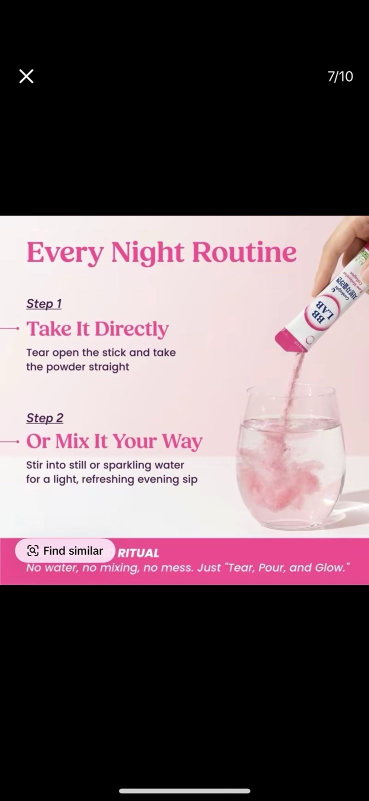 BB Lab Collagen Powder Stick Mix Berry Flavor 2g X 30 Sticks New