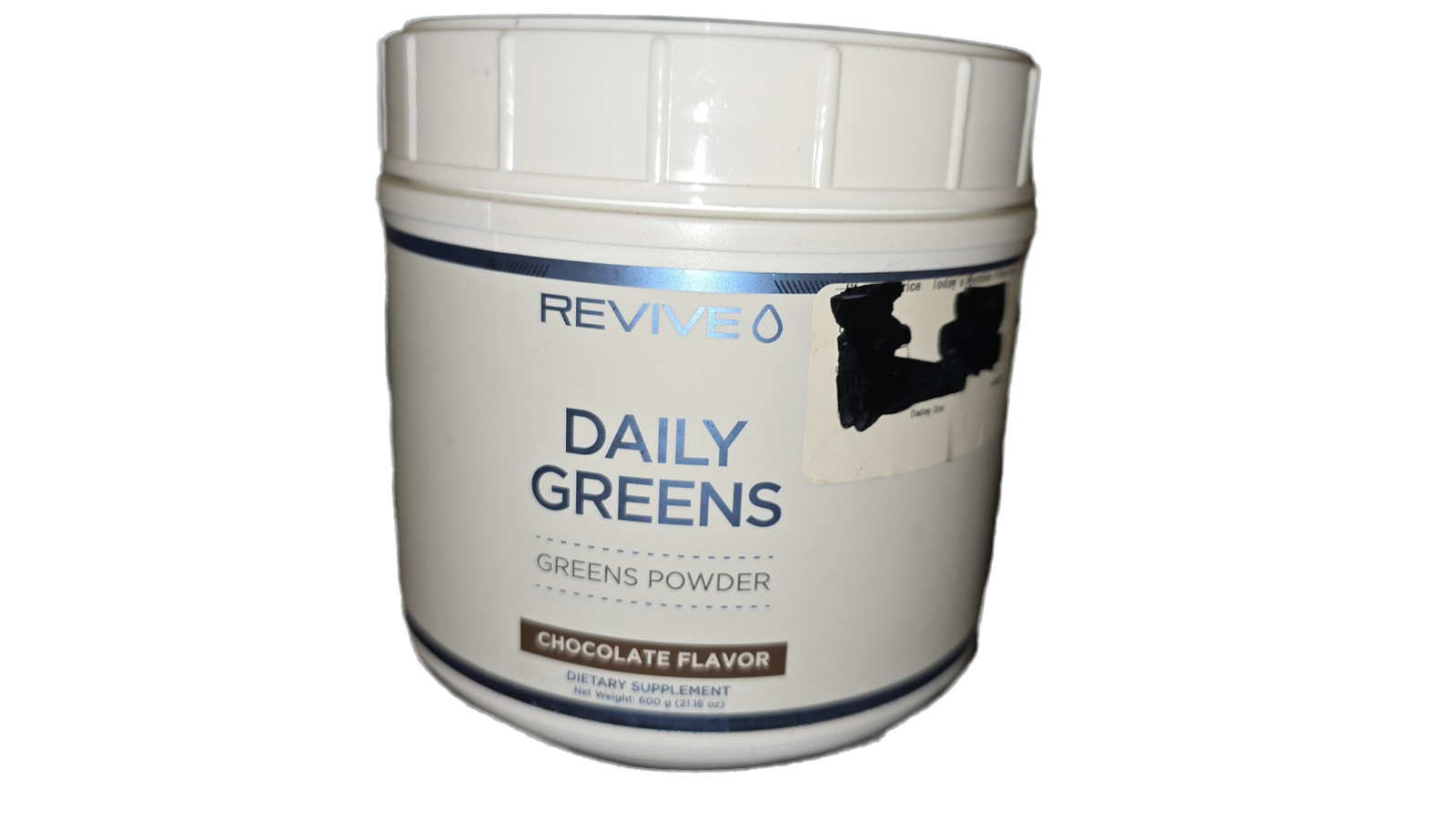 Revive Daily Greens Superfood Powder Supplement Chocolate Flavor Exp 04/27