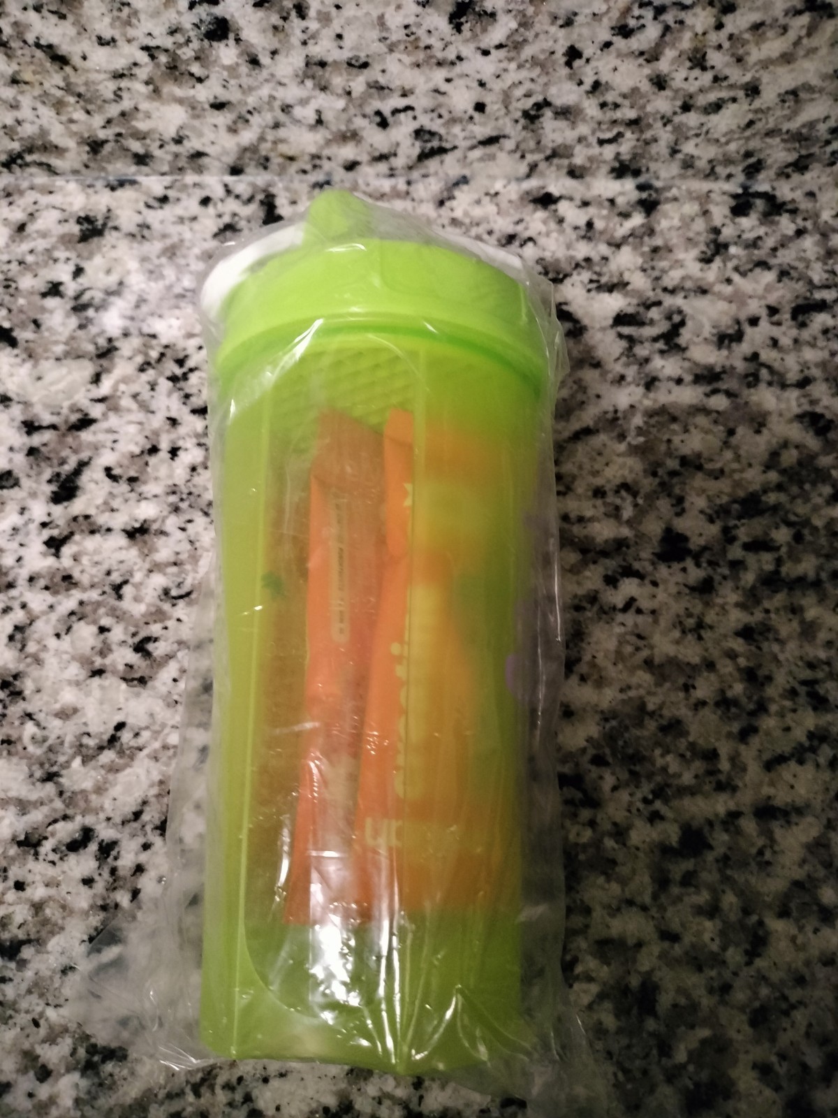 Creatine Sample Pack + Shaker Bottle . Six Assorted Creatine Flavors