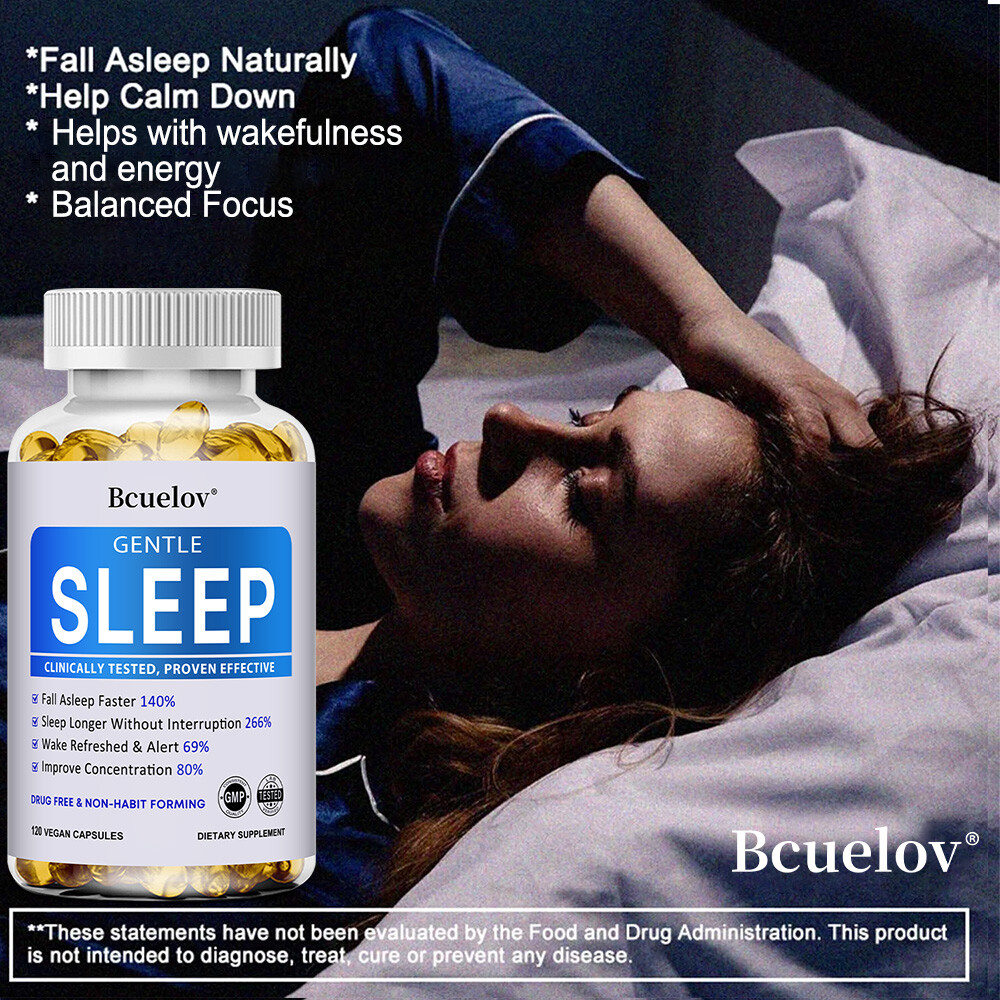 Gentle Sleep Capsules,Improve Sleep Quality And Enhance Immune Health,Relax Mind