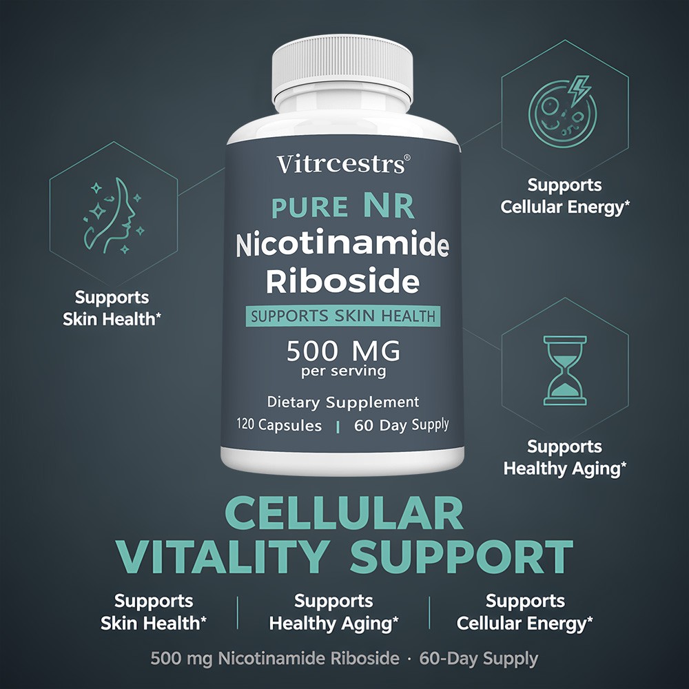 Amino Supplement,500mg,For Skin Health,Cellular Energy&Healthy Aging 30~120 Caps