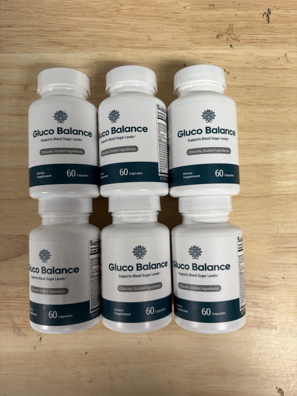 (6 Pack) Gluco Balance Capsules – Support Blood Sugar Levels 60 Caps/Bottle