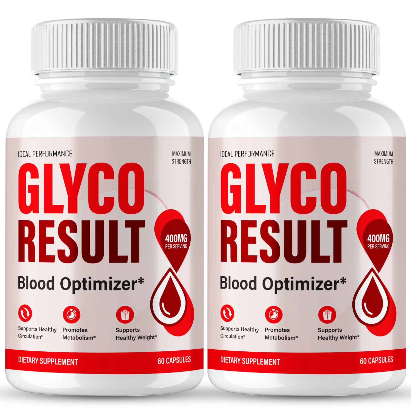 Glyco Result Capsules, Official GlycoResult Supplement Pills (2 Pack)