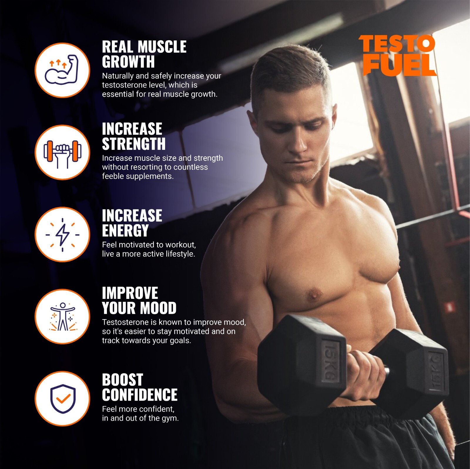 TestoFuel – #1 Best Testosterone Booster for Men – BUY FROM THE MANUFACTURER