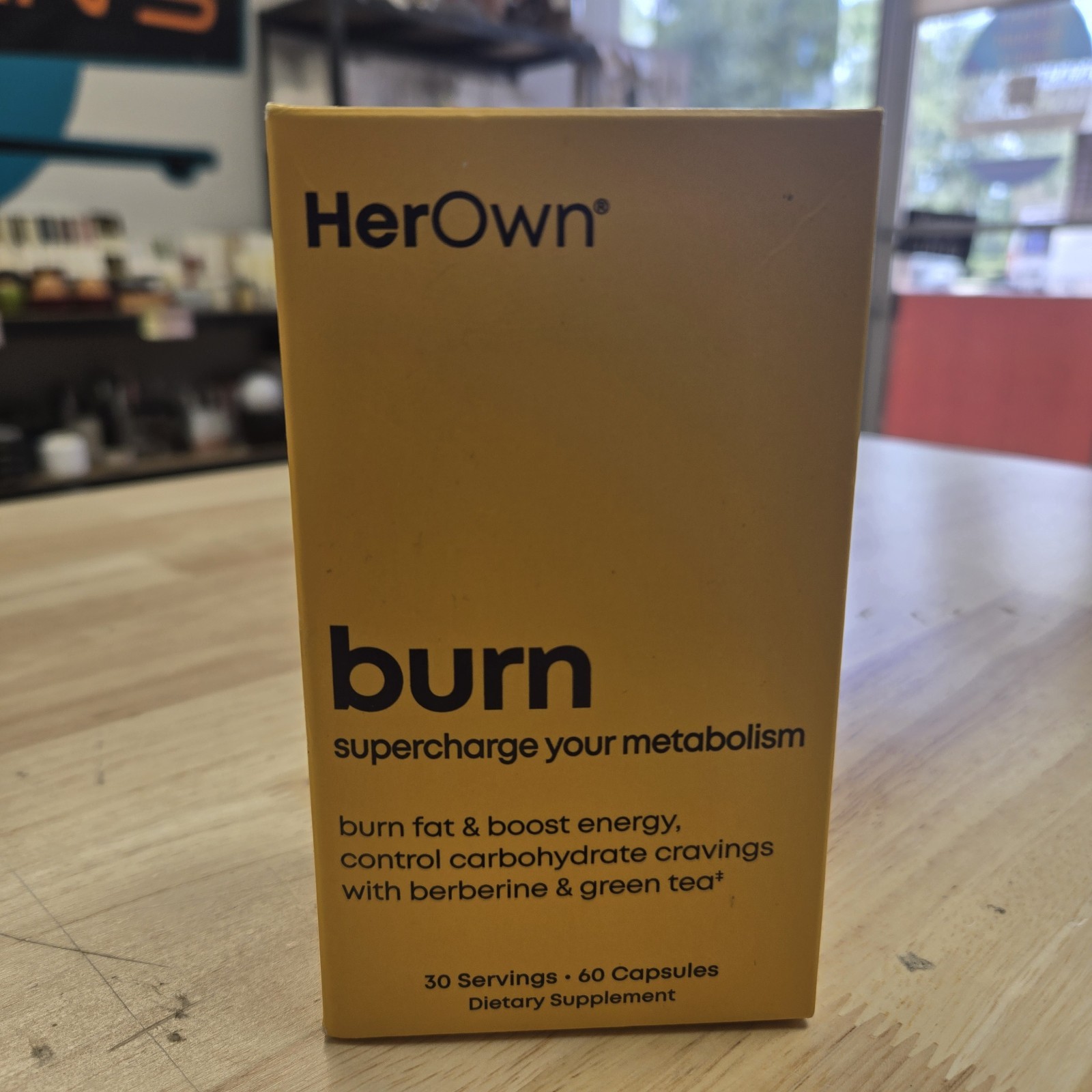 Her Own, Burn, 60 Capsules, EXP 12/2027, NEW, SEALED!!!