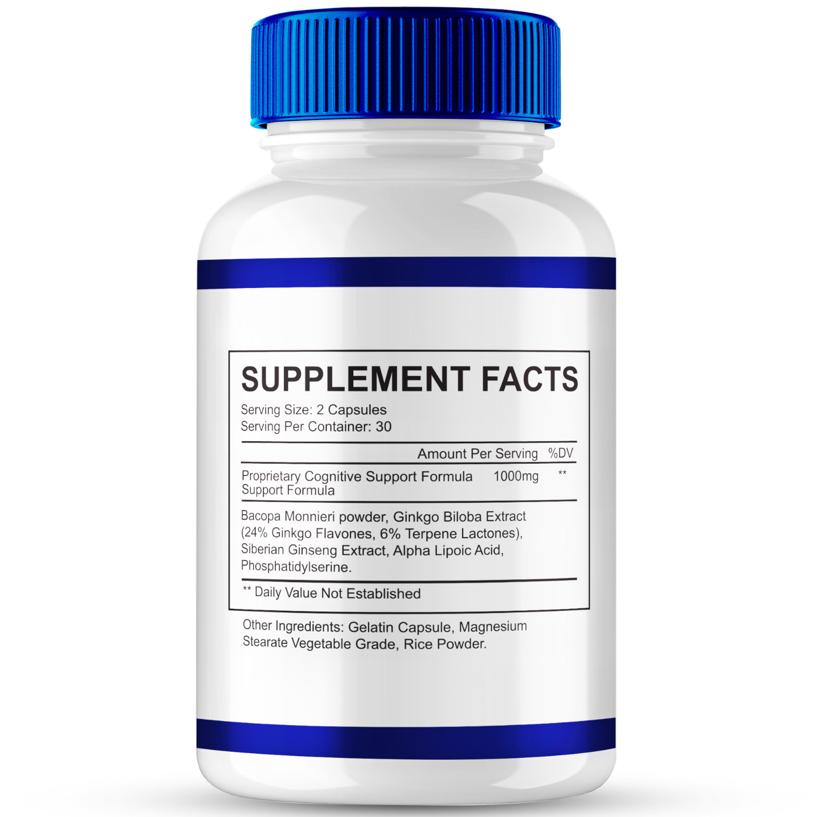 Mind Vault Brain Health Support Pills for Cognitive Health & Function 60ct