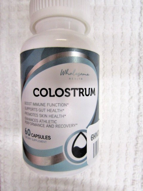 WHOLESALE HEALTH~~COLOSTRUM DIETARY SUPPLEMENT~~60 CAPSULES 101