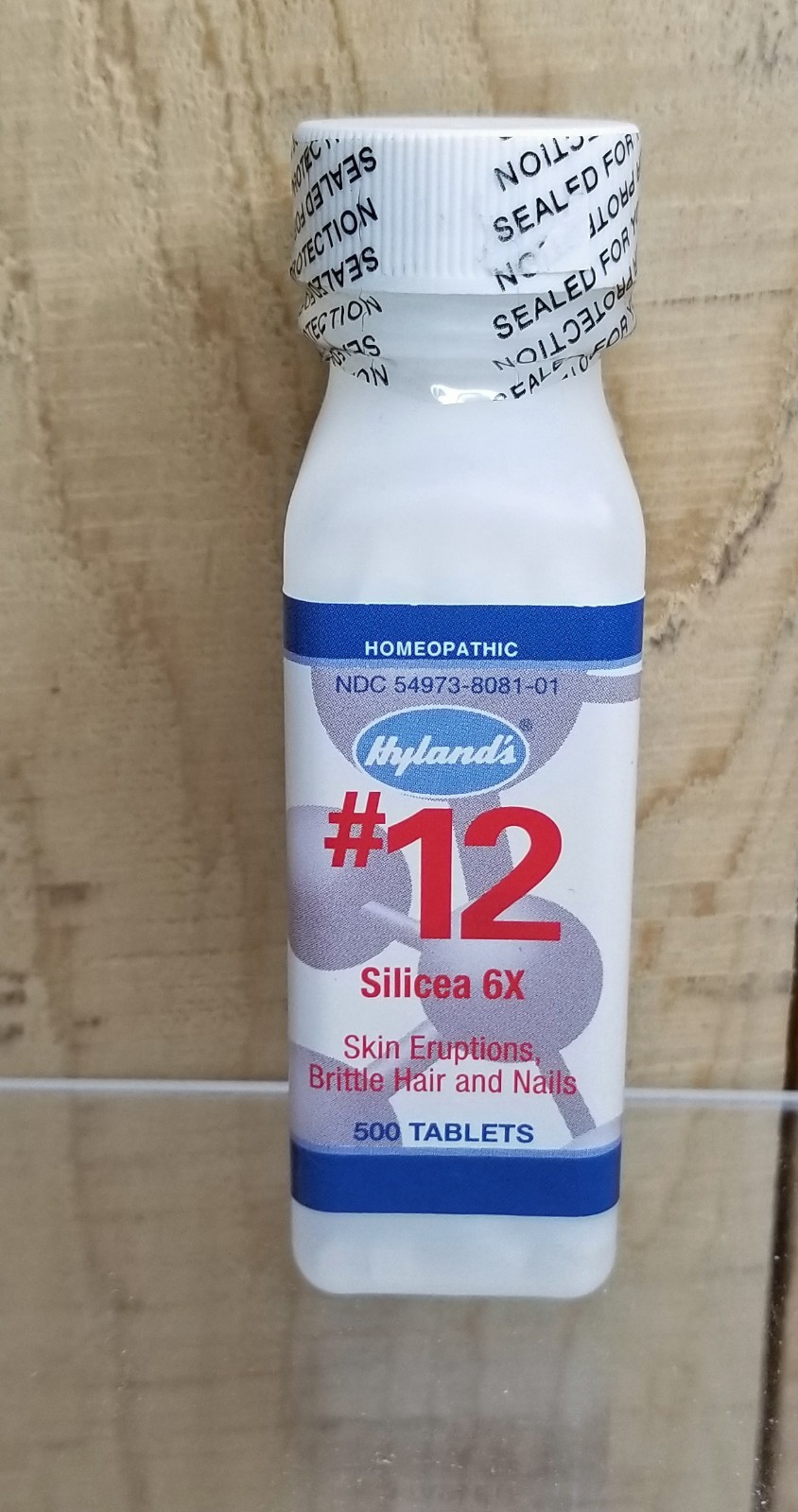 Hyland’s Homeopathic Silicea 6X, 500 Tablets
