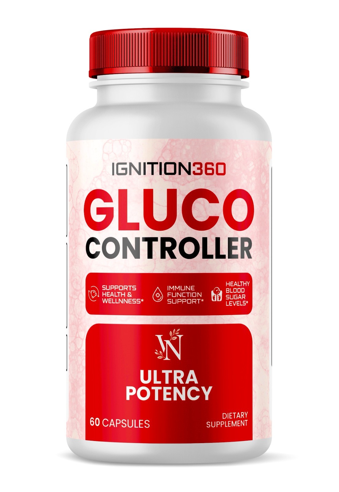 Ignition 360 Gluco and Blood Health Support Supplement Ultra Potency 60 Capsules
