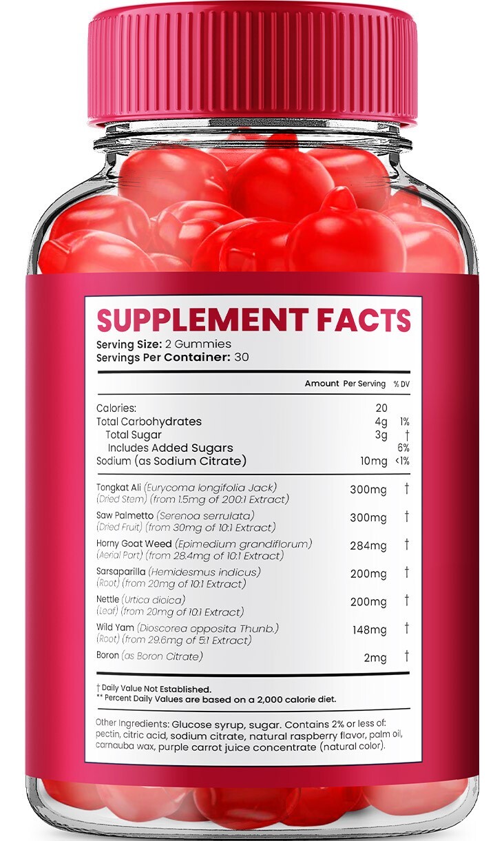 (1 Pack) Eros Bites Gummies for Men – Erosbites Male Gummy All-Natural Reviews