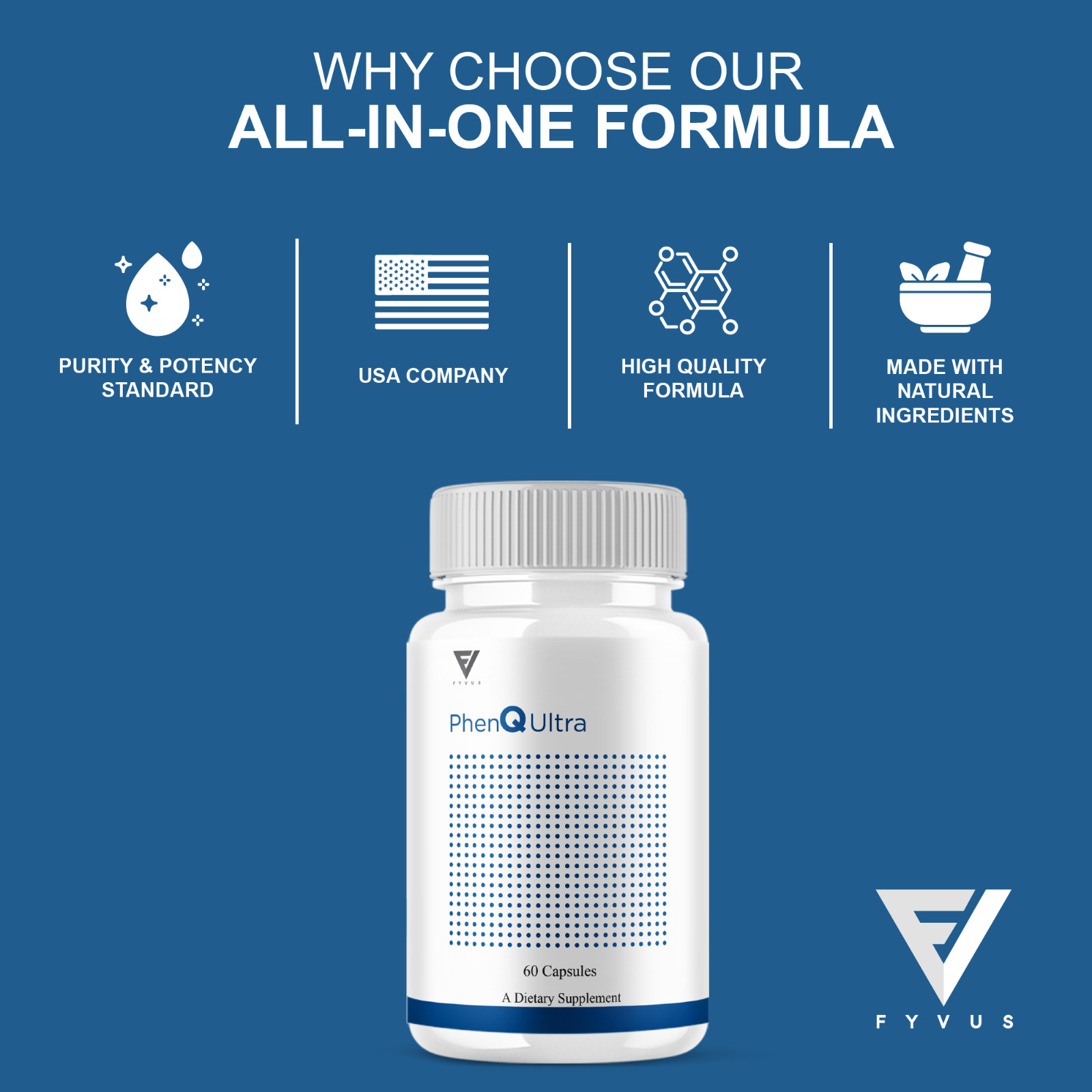 PhenQ Ultra Weight Management Support, PhenQUltra Pills (60 Capsules)