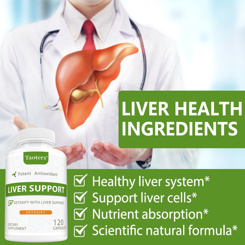Liver Health Detox Formula – Milk Thistle (80% Silymarin) with NAC, 120 Count
