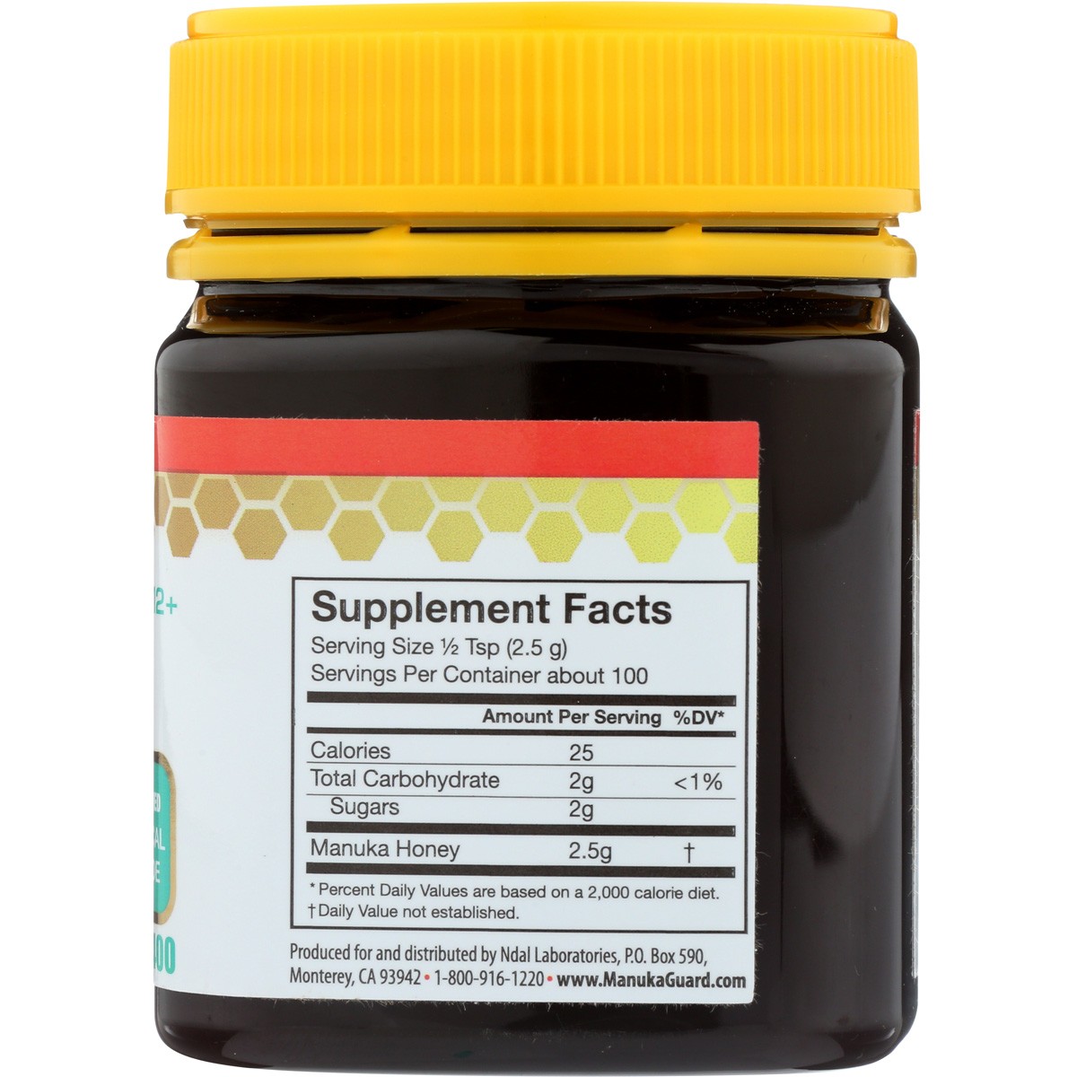 Manukaguard Medical Grade 12 Plus Manuka Honey Dietary Supplement 250 G 1 Pack