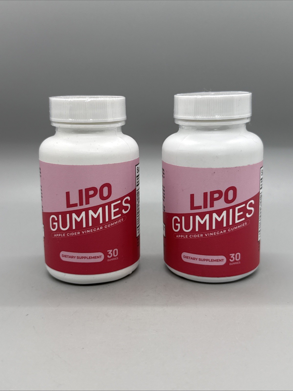 {H27} 2x Lipo Gummies Apple Cider Vinegar Gummies 30 Gummies – New Exp 08/2026