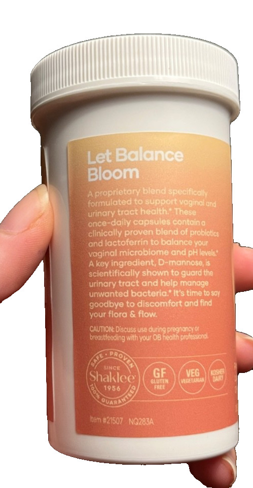 Flora and Flow Vaginal/Urinary Tract Health Supplement by Shaklee