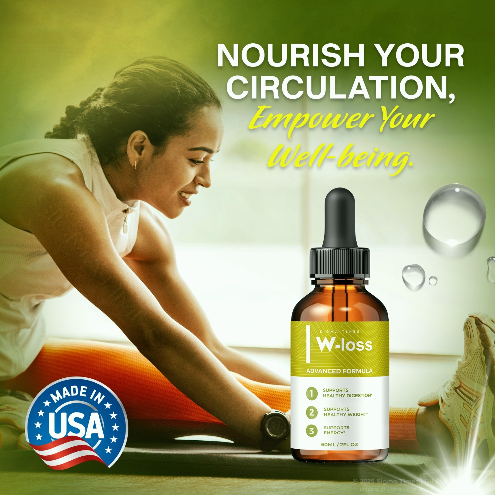 (5 Pack) W-Loss Drops for Weight Loss, W Loss Gotas Liquid Formula