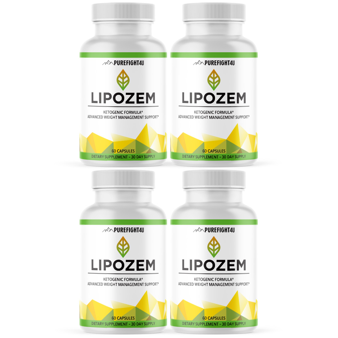 Lipozem Ketogenic Formula Advanced Weight Management Support Capsules 4 Bottles