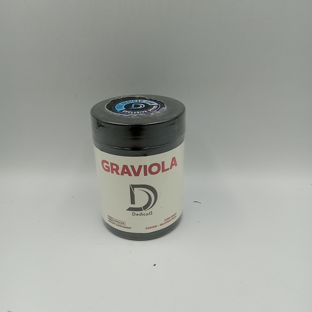 Pure Graviola Soursop Capsules Organic – 1000Mg Per Serving 60 Count………256
