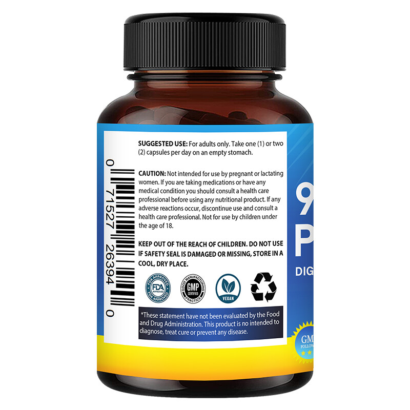 900 Billion Probiotic Protect Intestinal Health Lactobacillus Acidophilus 120 CT