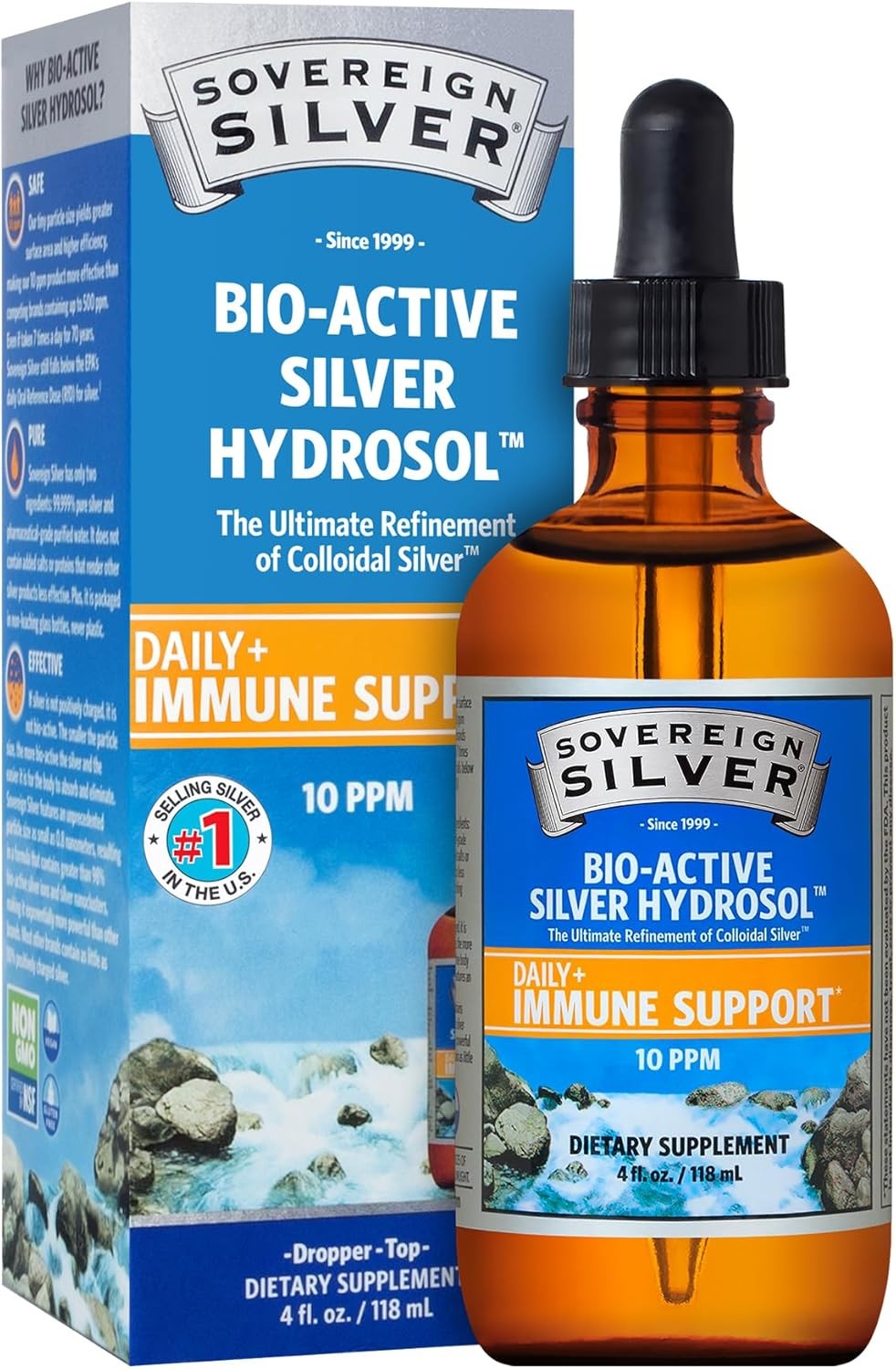 State of The Art Bio Active Colloidal Silver Hydrosol (4oz)