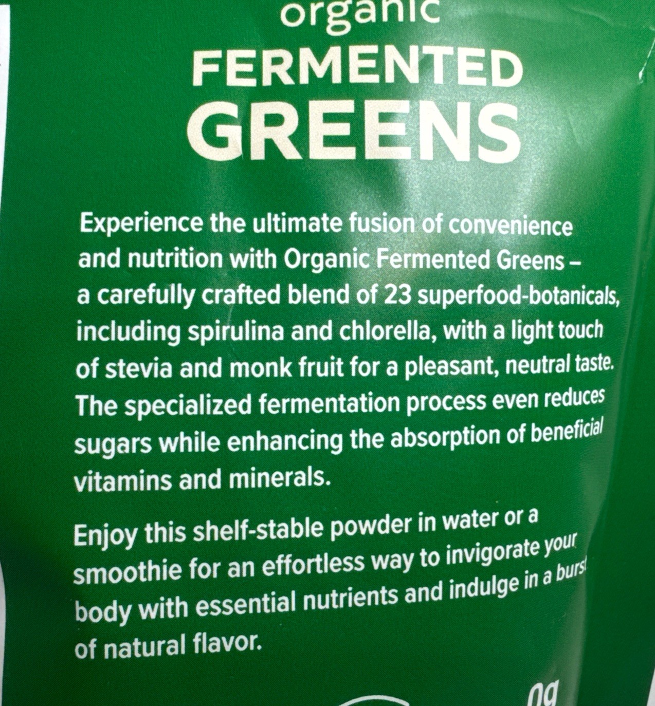 2X Dr. Mercola Organic Fermented Greens Powder 270g Exp 02/2027-New-US Seller