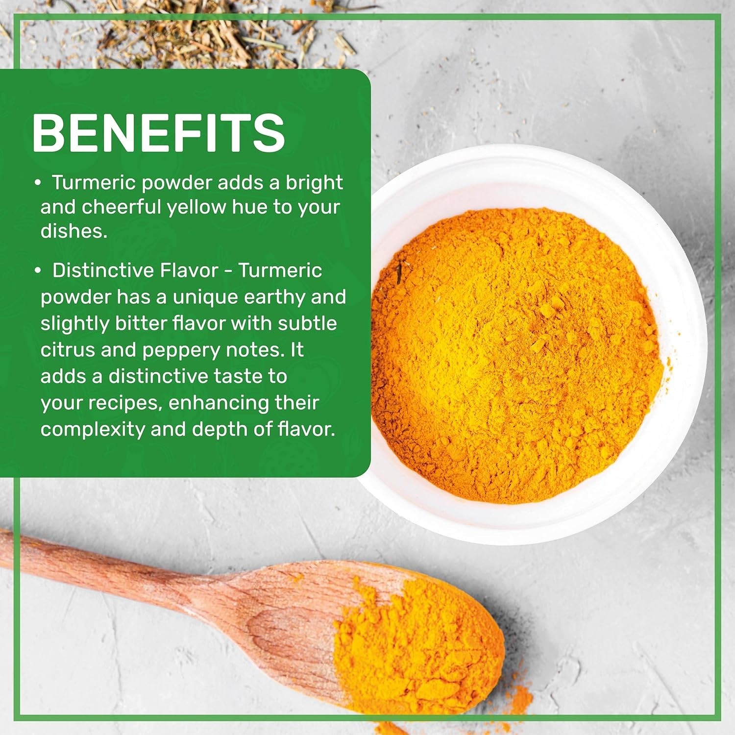 Polvo Orgánico de Cúrcuma – Curcuma Organica en Polvo Turmeric Powder 8Oz ys new