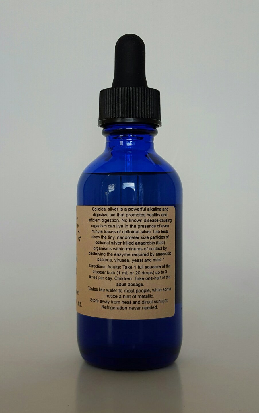 Colloidal Silver (Nano) Drops 2 oz. – 10 ppm -The Elder Herb Shoppe