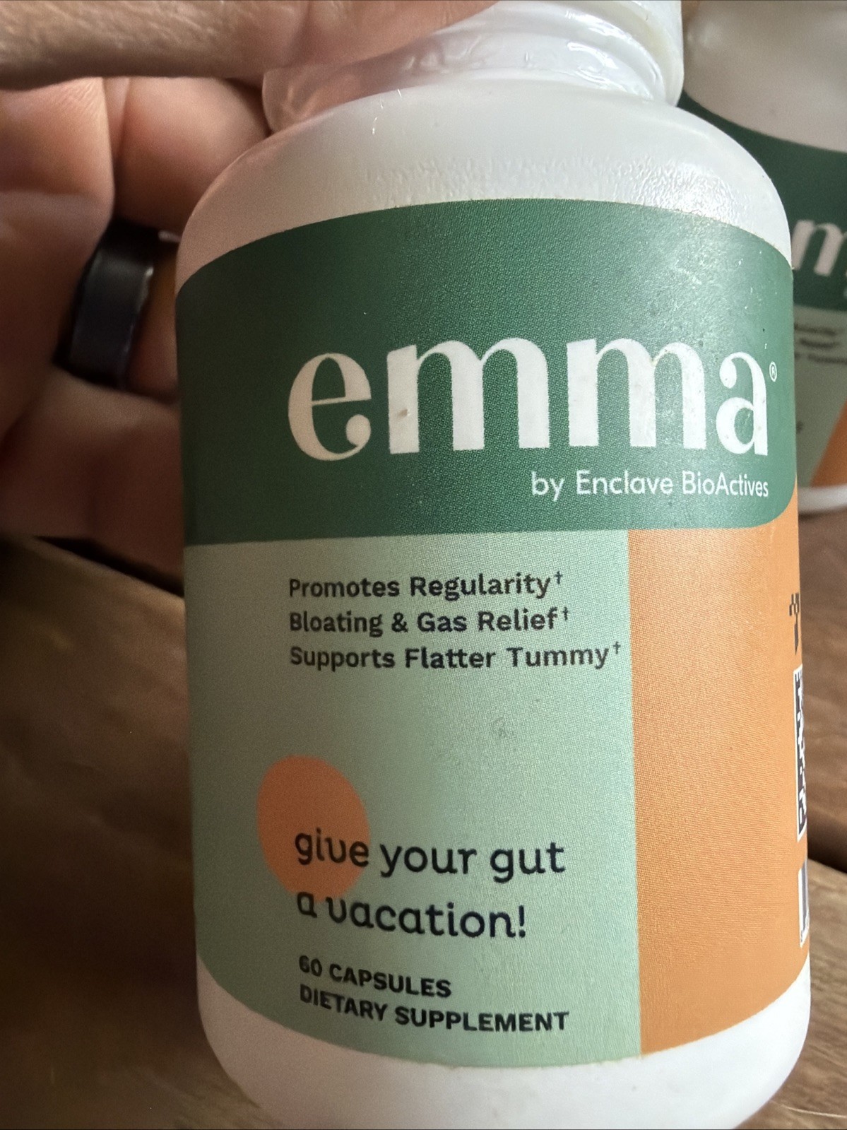 Emma Probiotic, Promotes Regularity, Bloating And Gas Relief, Flatter Tummy 2PK