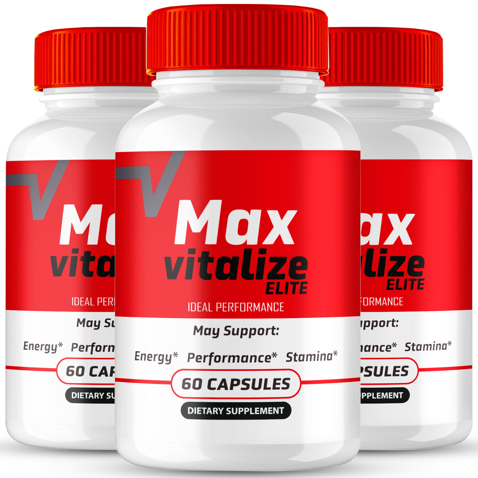 Max Vitalize for Men Capsules, Advanced MaxVitalize Natural Pills (3 Pack)