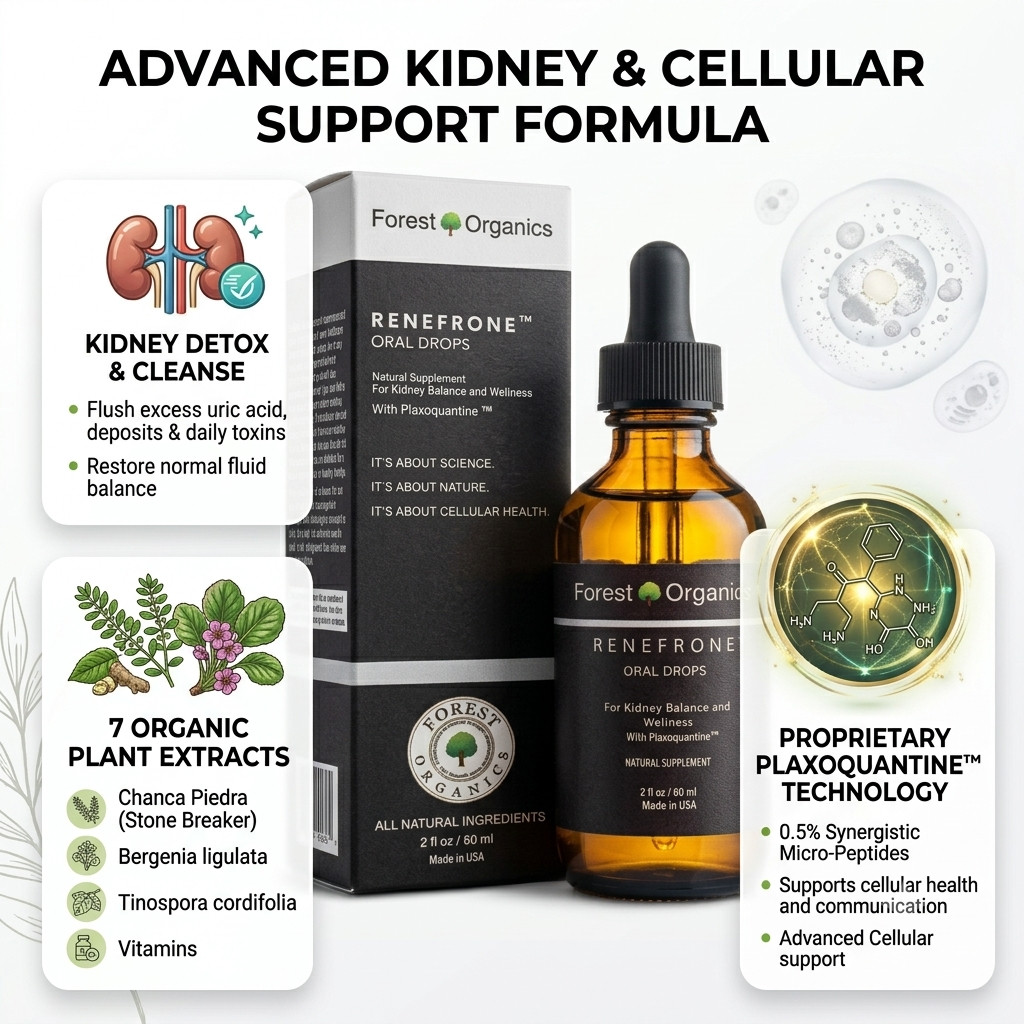 Kidney Support Drops – Advanced Kidney Cleanse & Detox Liquid Supplement