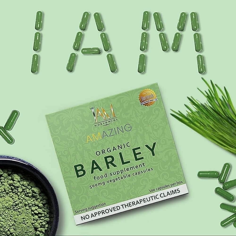 Amazing Pure Organic Barley Capsule(new Packaging)