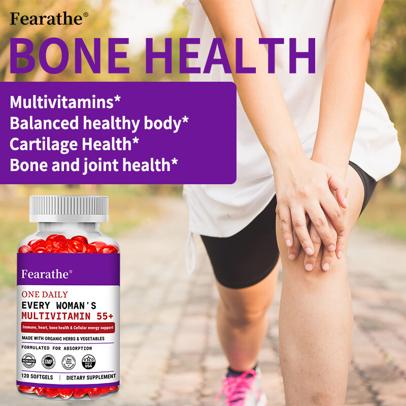 Women’s Multivitamin 55+ Supplement Gentle on the Stomach 10/2026