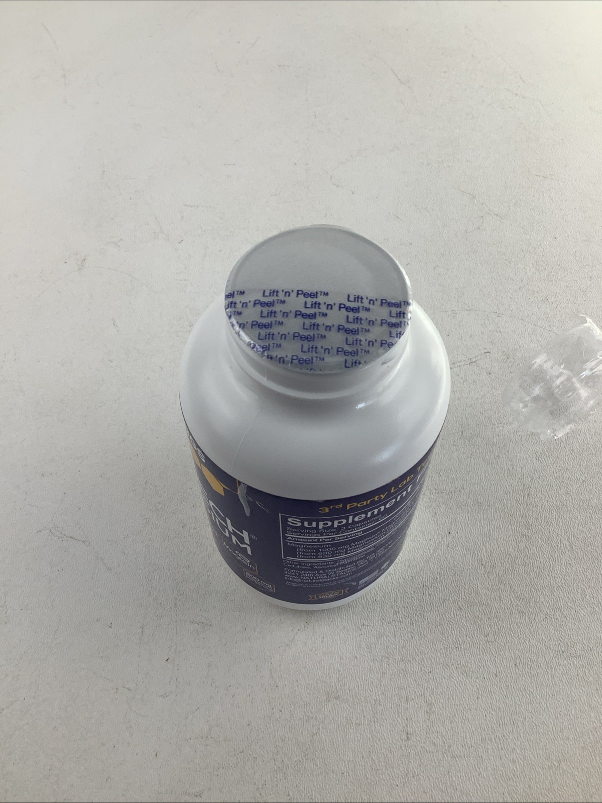 Natural Stacks MagTech Magnesium Complex 180 Vegan Capsules 60 Servings Exp.2/28