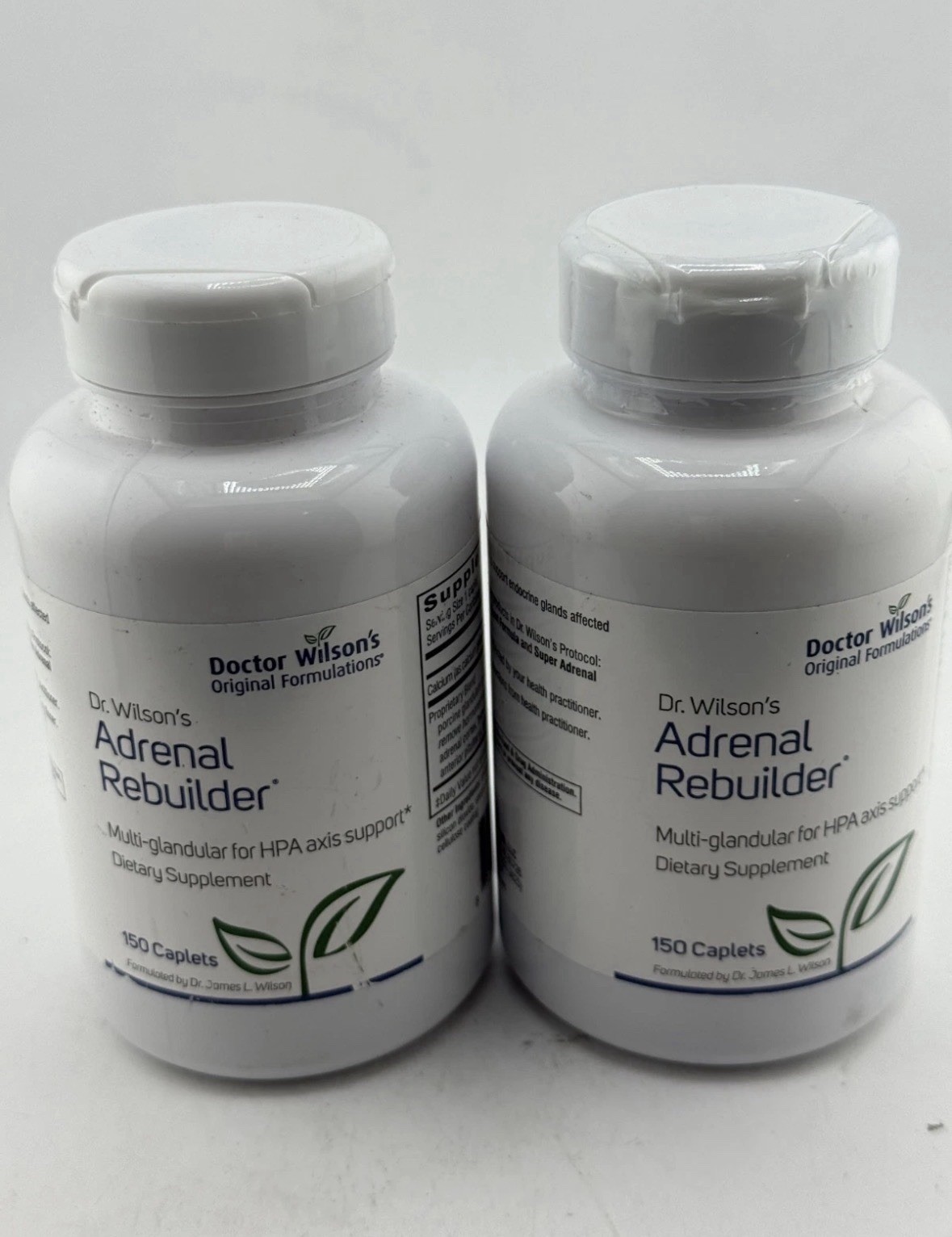2 Dr. Wilson’s Original Formulations Adrenal Rebuilder Caplets – 150 Count
