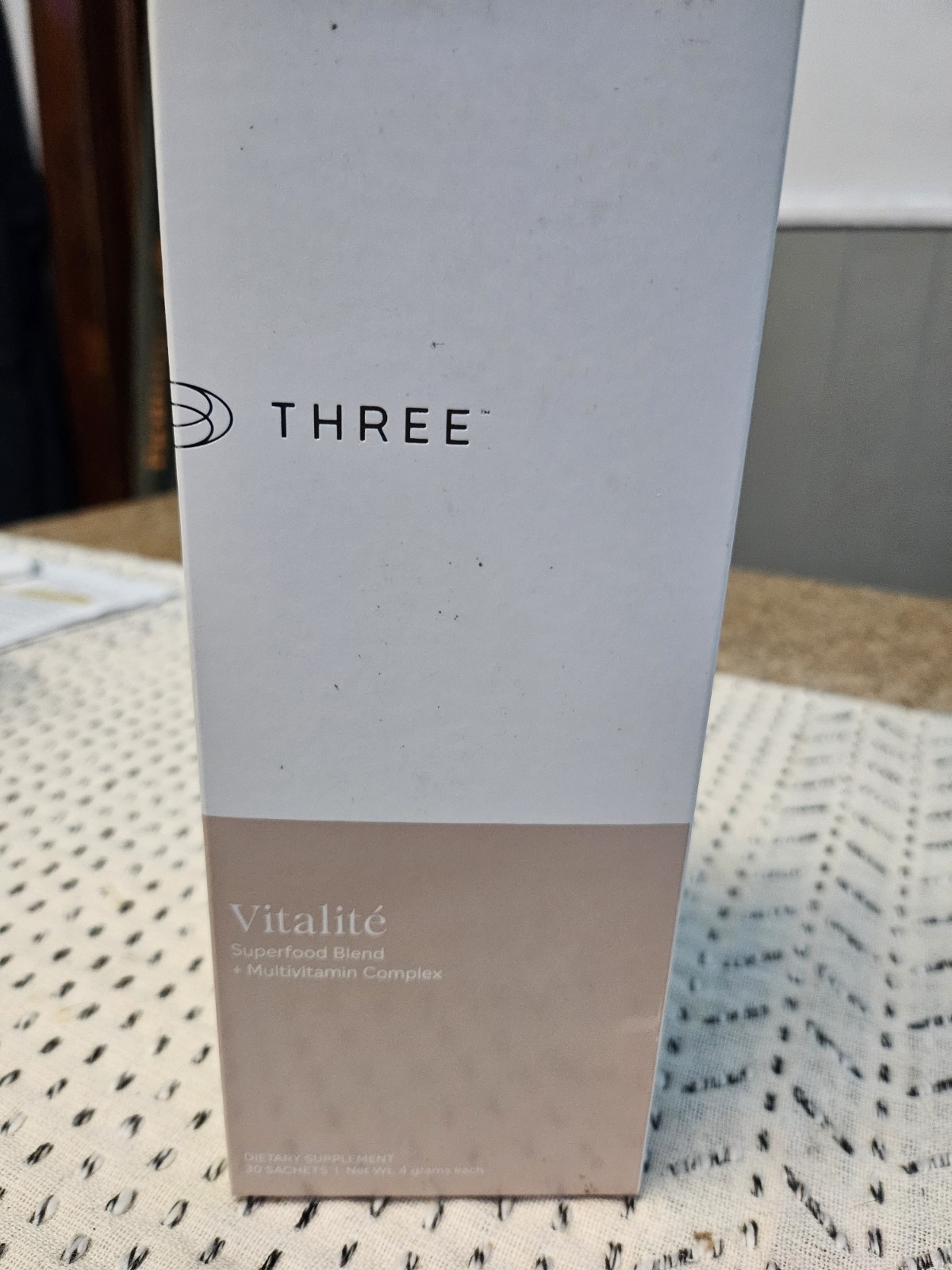 THREE Purifi Detox 30 Capsules + Éternel + Vitalité Supplement Set Non-GMO