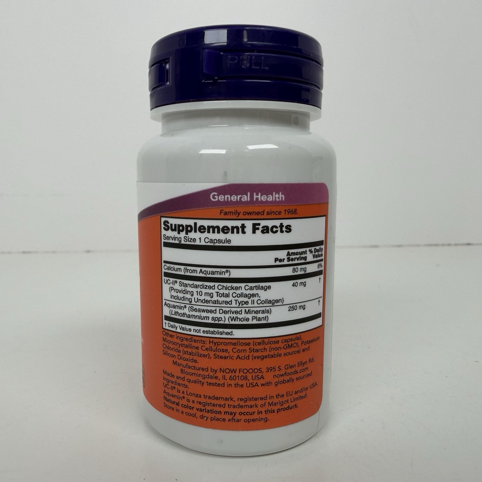 (3) NOW UC II Type II Collagen w/Undenatured Type II Collagen 60 Caps BB 4/2028