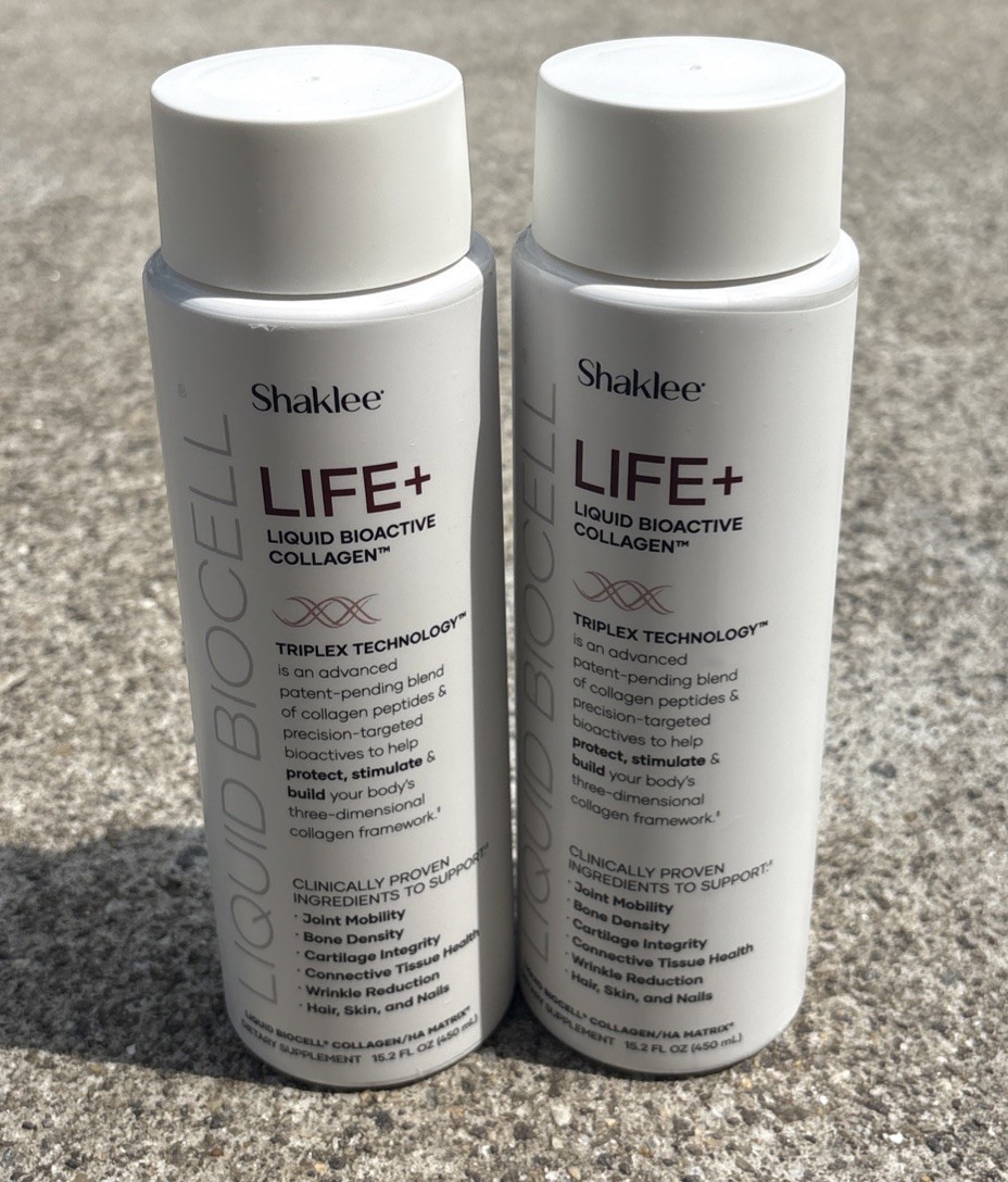 2 Pack Shaklee Liquid BioCell Life+ Bioactive Collagen TriPlex 15.2 EXP 9/27
