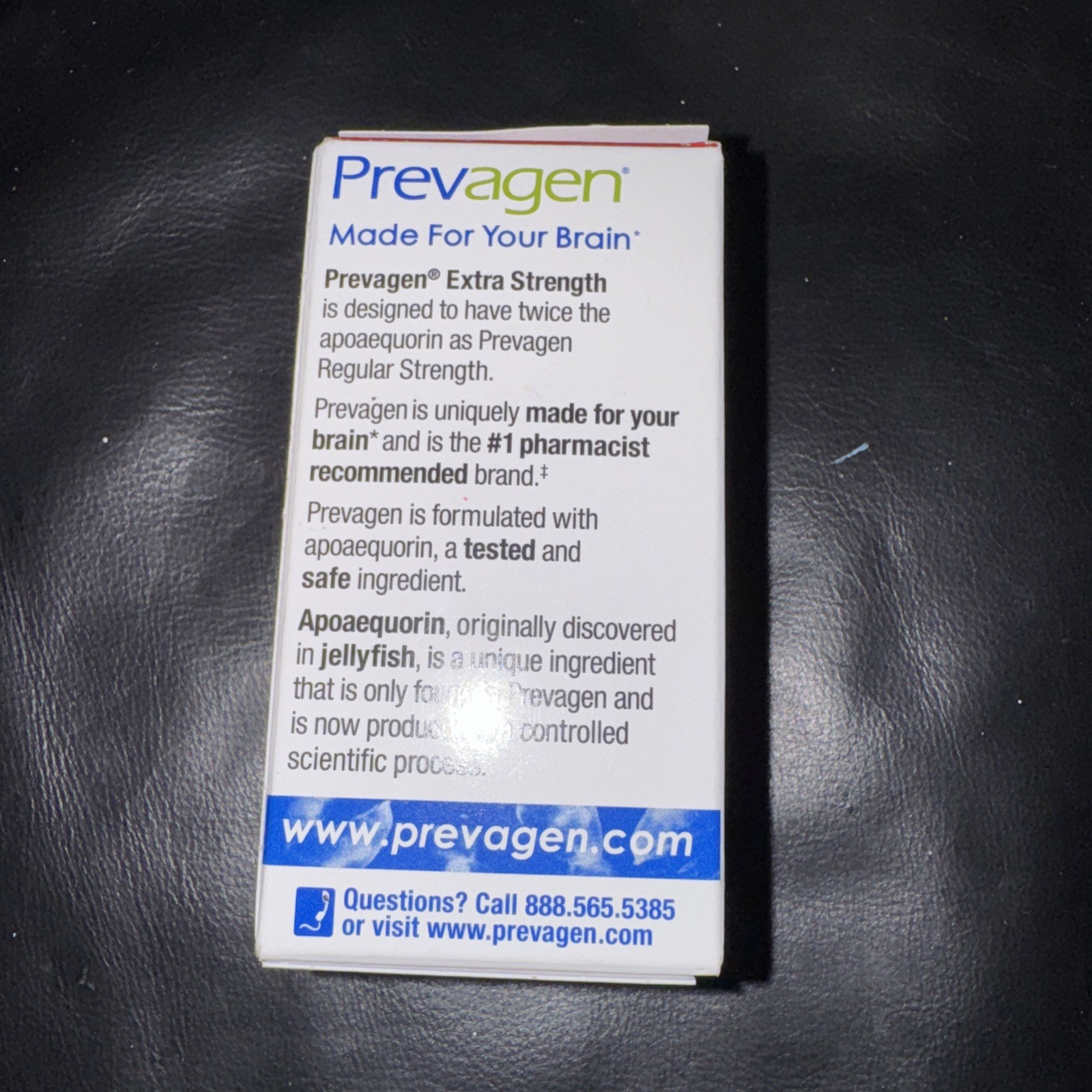 PREVAGEN FOR YOUR BRAIN EXTRA STRENGTH – 30 CAPSULES SEALED NEW FREE SHIPPING