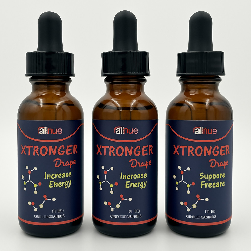 3 Pack XTRONGER Power Drops for Men | Energy + Prostate Function Aid