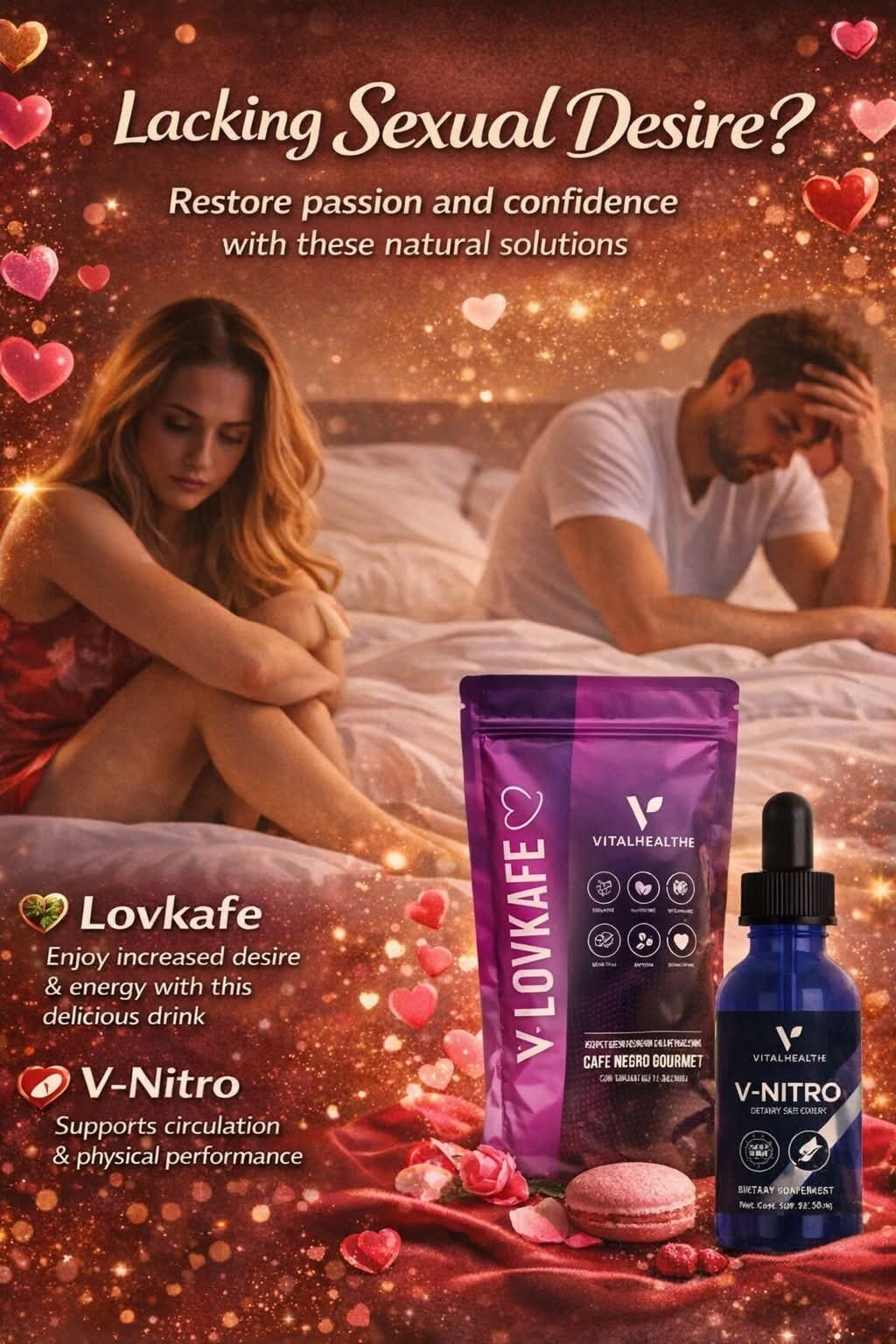 V-LovKafe Coffee Blend Powered by Adaptogens- New! Vital Health Exp 3/2027