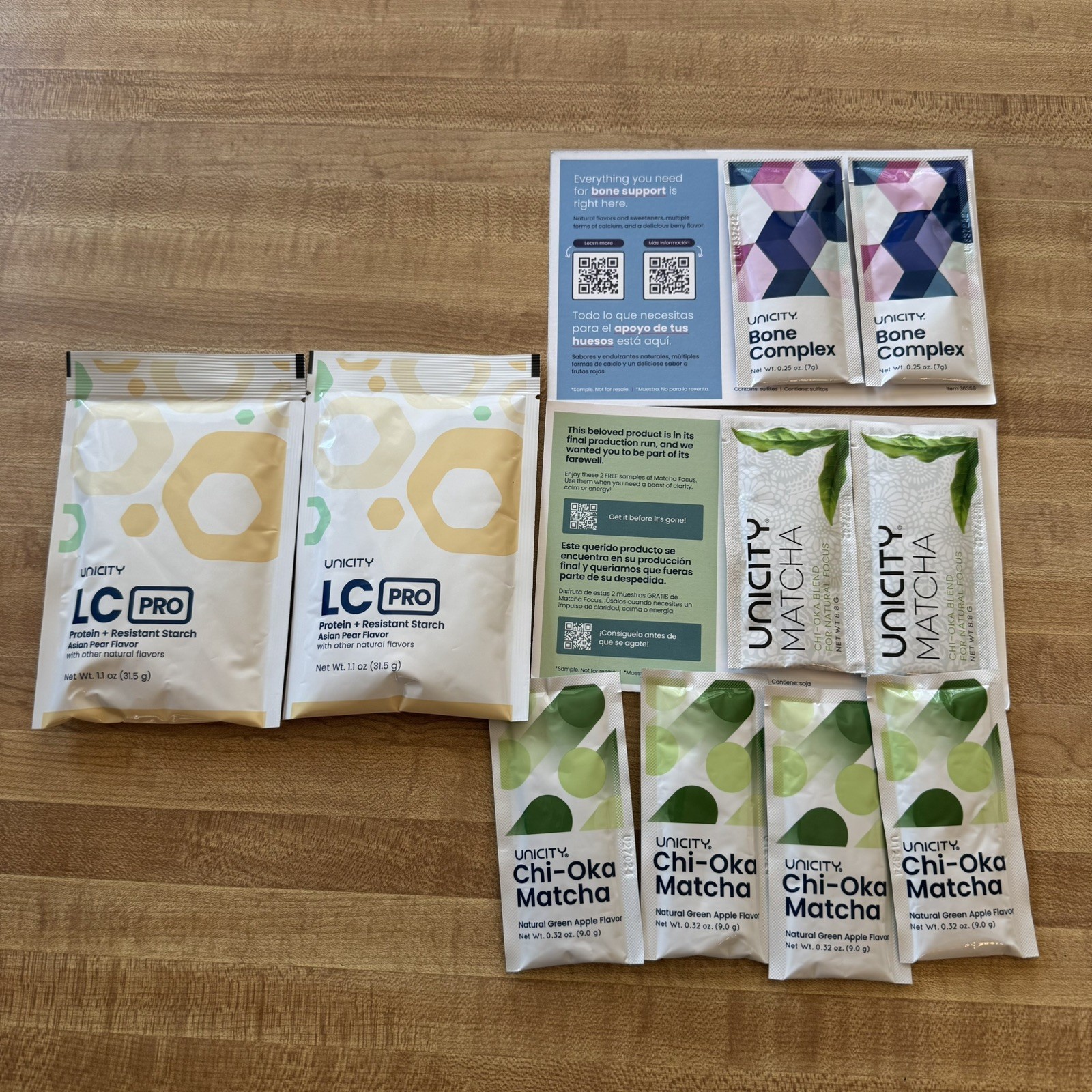 Unicity Feel Great Balance Orange + Unimate Lemon + Unimate Lemon Ginger +Extras