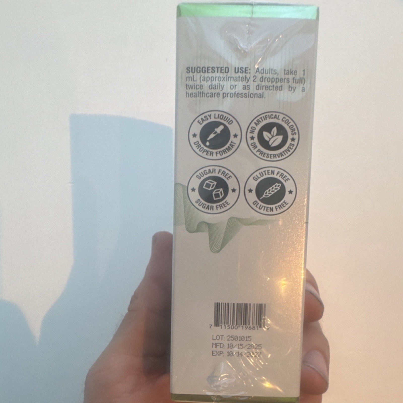 Newcore EchoFree Pro Ear Health Support Sugar Free Gluten Free Liquid 2 fl oz