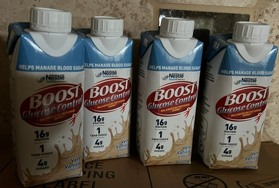 Nestle Boost Glucose Control Balanced Nutritional Drink Very Vanilla 8 oz 24 Ct